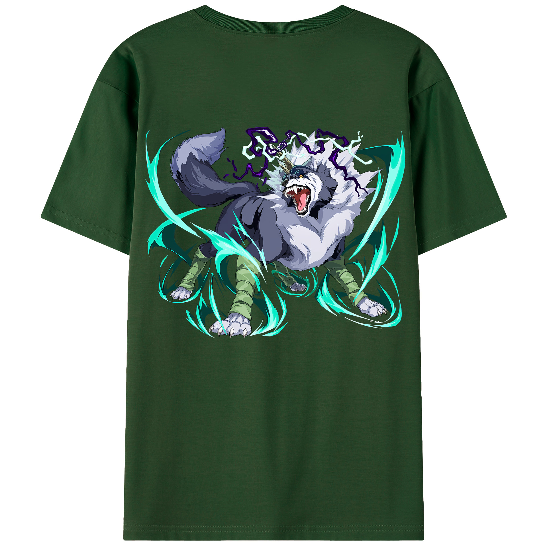 （画像用） 転スラ Regarding Reincarnated to Slime 綿100％半袖Tシャツ（背面プリント）